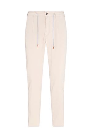 Beige cotton drawstring trousers ELEVENTY | X75PANB21TET0K00502