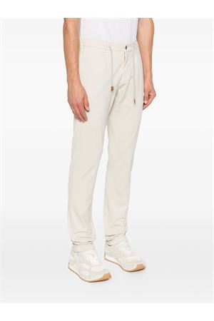 Beige cotton drawstring trousers ELEVENTY | X75PANB21TET0K00502