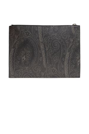Clutch tessuto di cotone Paisley jacquard ETRO | MP2C0006AA086N0000
