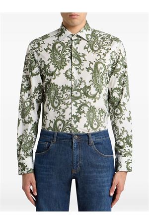 Stretch cotton shirt ETRO | MRIB002599SAEG7X0802