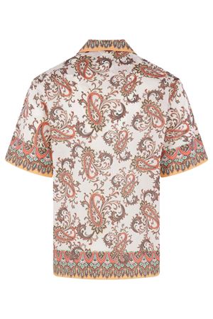 Camicia Bowling in cotone bianco ETRO | MRIC001399SP5H7X0850