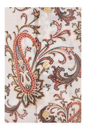 Camicia Bowling in cotone bianco ETRO | MRIC001399SP5H7X0850