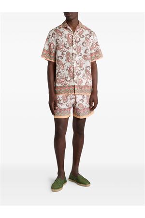 Technical canvas swim shorts ETRO | MRPB000299SPSG3X0850