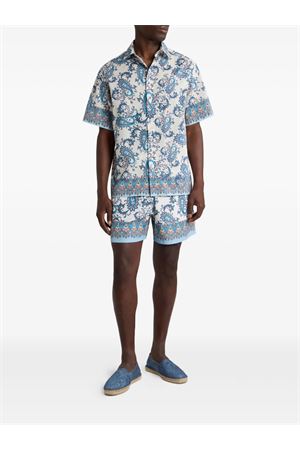 Technical canvas swim shorts ETRO | MRPB000299SPSG3X0880