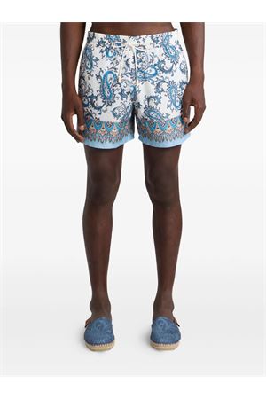 Technical canvas swim shorts ETRO | MRPB000299SPSG3X0880