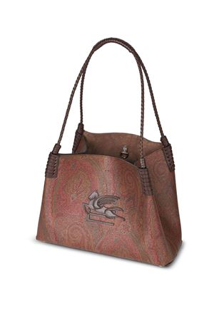 Medium Libra tote bag in iconic jacquard paisley ETRO | WP1D0038AA060M0019