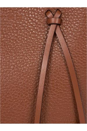 Tote bag in plain-coloured tumbled leather ETRO | WP1D0043AE266M1384