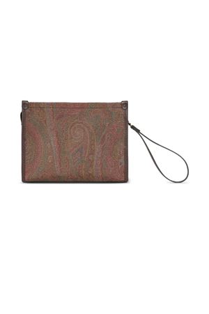 Pouch iconic Paisley jacquard fabric ETRO | WP2C0007AA027M0019