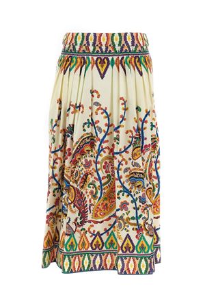 Pure cotton poplin midi skirt ETRO | WRFA011299SP5I0X0800