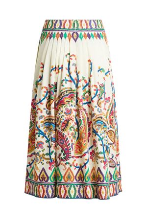 Pure cotton poplin midi skirt ETRO | WRFA011299SP5I0X0800