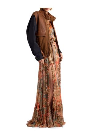 Gonna Lunga In Seta Con Balza E Motivo Paisley ETRO | WRFA020499SA1R9X0860