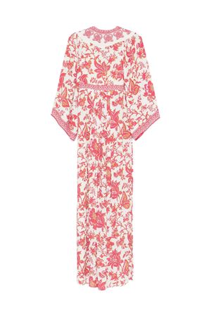 Abito bianco e rosso a fiori ETRO | WRHA018099SP4L2X0808