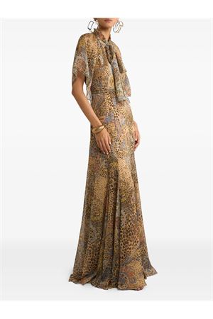 Abito lungo in chiffon di pura seta ETRO | WRHA052799SP1K8X0826