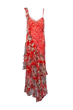 Abito lungo in seta stampa floreale ETRO | WRHA060999SA1Q7X0863