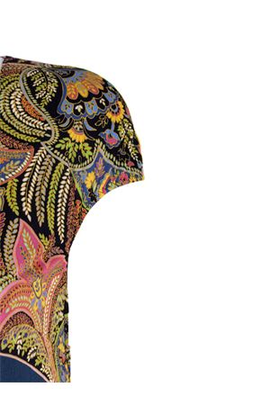 Abito midi stampa multicolor paisley e floreale ETRO | WRHA063399IAS74X0885