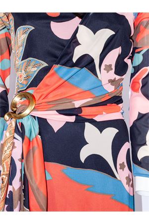 Abito midi in tessuto stampa Paisley Floreale ETRO | WRHA064199IAS74X0861