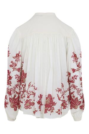 White and red cotton blouse ETRO | WRIA004899SP5I8X0808