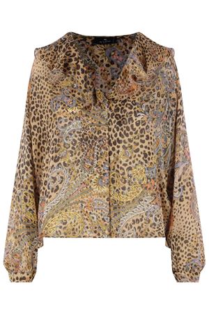 Animal-print silk blouse ETRO | WRIA009499SA1N9X0826
