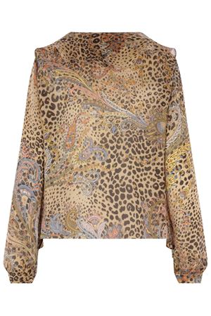 Animal-print silk blouse ETRO | WRIA009499SA1N9X0826