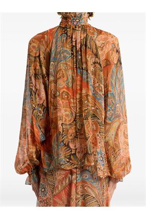 Shirt in lightweight silk chiffon ETRO | WRIA0109AKI48X0863