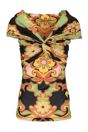 Top in tessuto elasticizzato stampa floreale ETRO | WRJA019399IAS76X0812