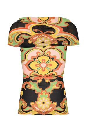 Top in tessuto elasticizzato stampa floreale ETRO | WRJA019399IAS76X0812