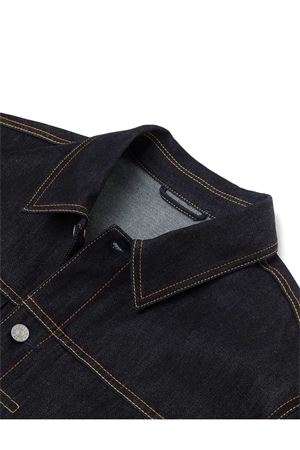 Seagull Print Relax Fit Denim Jacket EVISU | 2ESHTM5DJ1241INDX