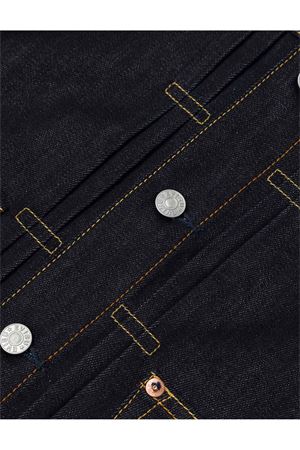 Seagull Print Relax Fit Denim Jacket EVISU | 2ESHTM5DJ1241INDX