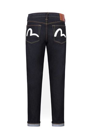 Jeans in denim di cotone indaco EVISU | 2ESHTM5JE1250INDX