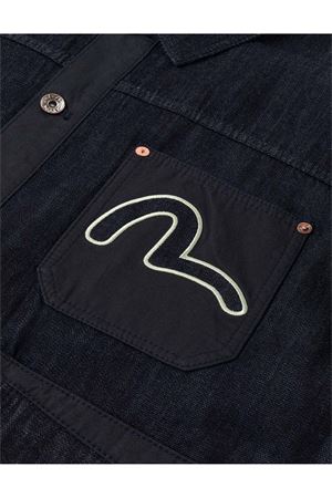 Giacca in denim blu scuro EVISU | 2ESHTM6DJ1014INDR