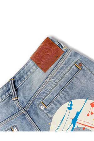 Shorts in denim blu chiaro EVISU | 2ESHTM6DS1060INDL