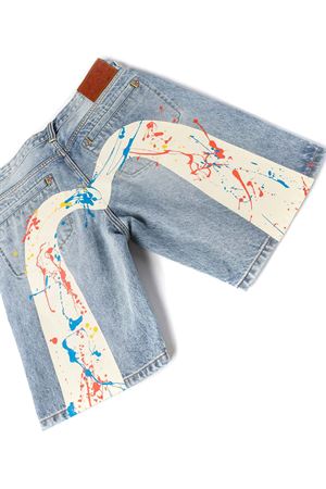 Shorts in denim blu chiaro EVISU | 2ESHTM6DS1060INDL