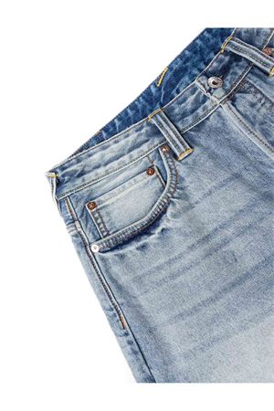 Shorts in denim blu chiaro EVISU | 2ESHTM6DS1060INDL