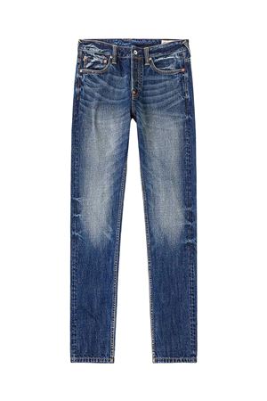 Jeans in denim di cotone blu scuro EVISU | 2ESHTM6JE1050INDM