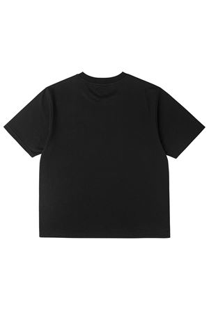 Monochrome Seagull Embroidery T-shirt EVISU | 2ESHTM6TS1073BLKX