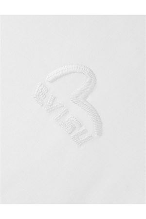 Monochrome Seagull Embroidery T-shirt EVISU | 2ESHTM6TS1073WHTO