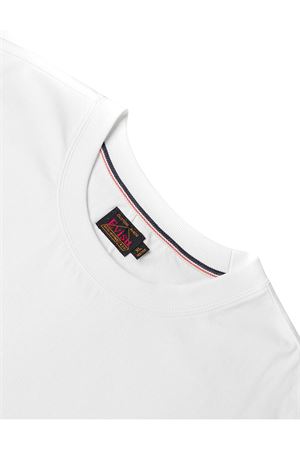 Monochrome Seagull Embroidery T-shirt EVISU | 2ESHTM6TS1073WHTO