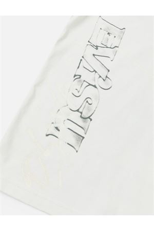 T-shirt in cotone bianco EVISU | 2ESHTM6TS1098ECUX
