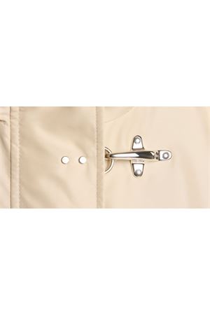 Parka corto in popeline tecnico beige FAY | NAW12523260AX2C003