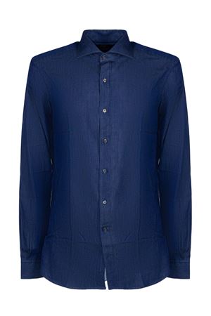 Regular fit blue denim shirt FAY | NCMA152115LMJPU207