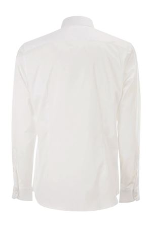 Camicia in popeline di cotone stretch FAY | NCMA152259SORMB001