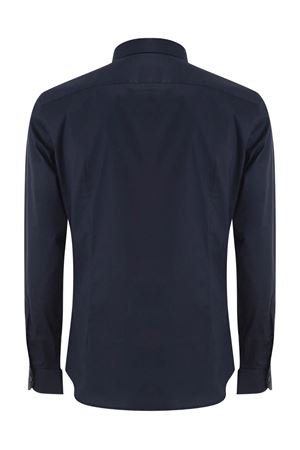 Camicia in popeline di cotone stretch FAY | NCMA152259SORMU807