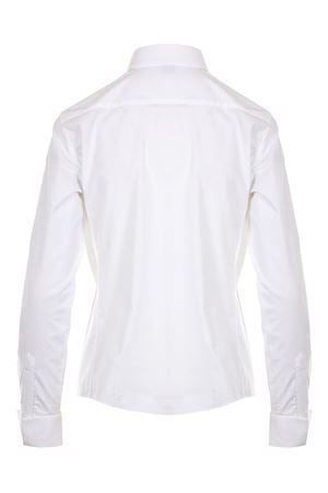 Camicia Slim Fit in Popeline Stretch FAY | NCWA152626SZGRB001