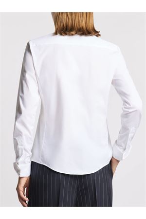 Camicia Slim Fit in Popeline Stretch FAY | NCWA152626SZGRB001