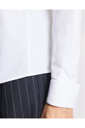 Camicia Slim Fit in Popeline Stretch FAY | NCWA152626SZGRB001