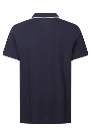 Polo in misto cotone blu FAY | NPMB252140STDWU806