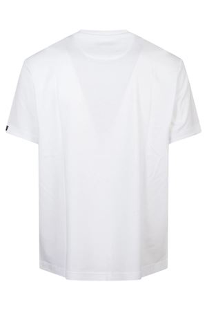 T-shirt Regular Fit in Jersey di Cotone Bianco FAY | NPMB3521330UCXB001