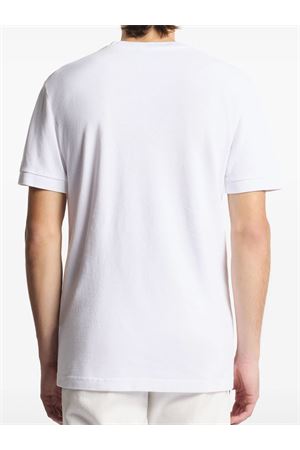 T-shirt Comfort Fit in Piquet di Cotone Bianco FAY | NPMB352136TZEFB001