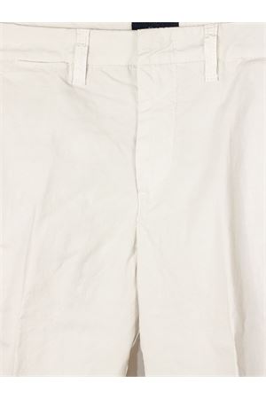 Beige stretch cotton slim-fit pants FAY | NTM8652187TRSEB209