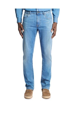 5 Pocket Jeans in Stretch Denim FAY | NTM8752196LZEDU207